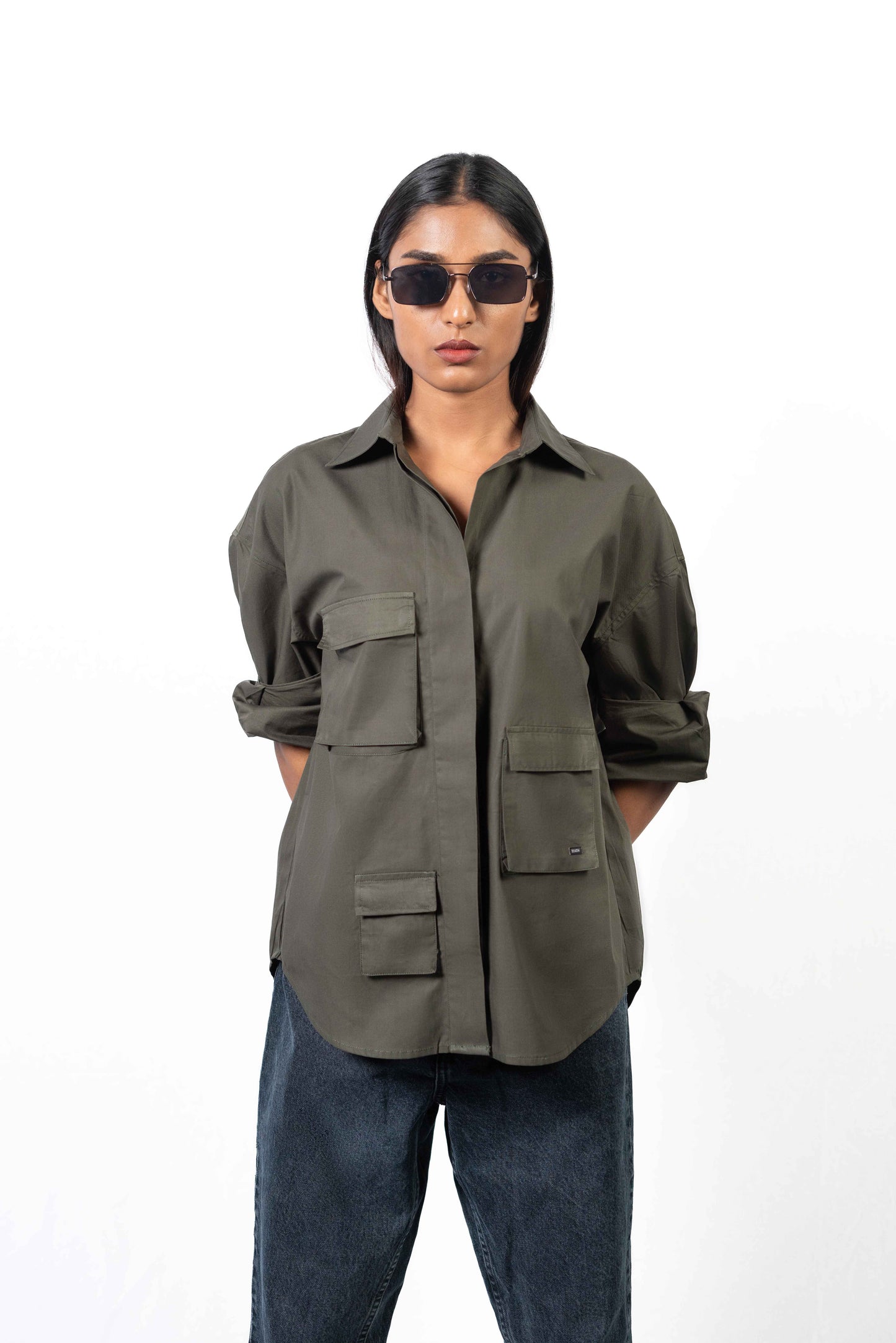 OVERSIZED UTILITY SHIRT