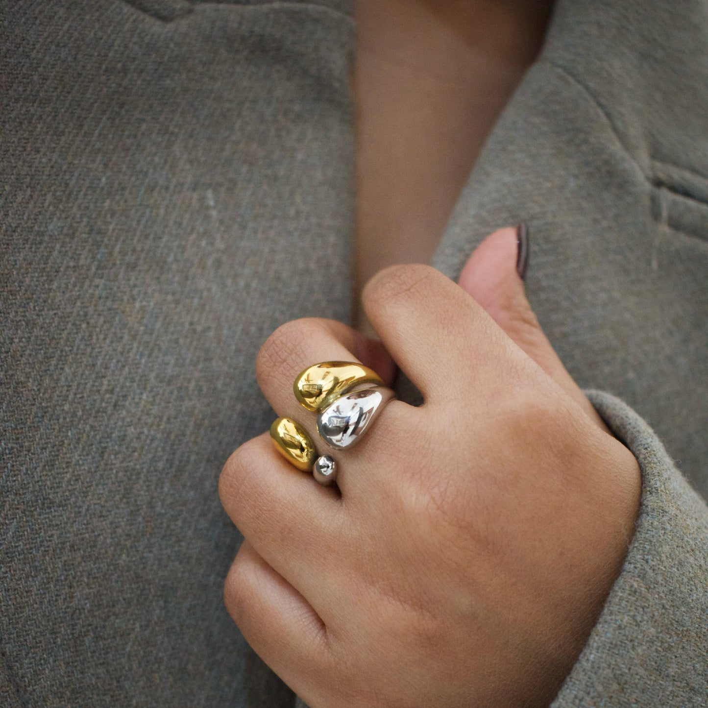 Two-Tone Blair Ring