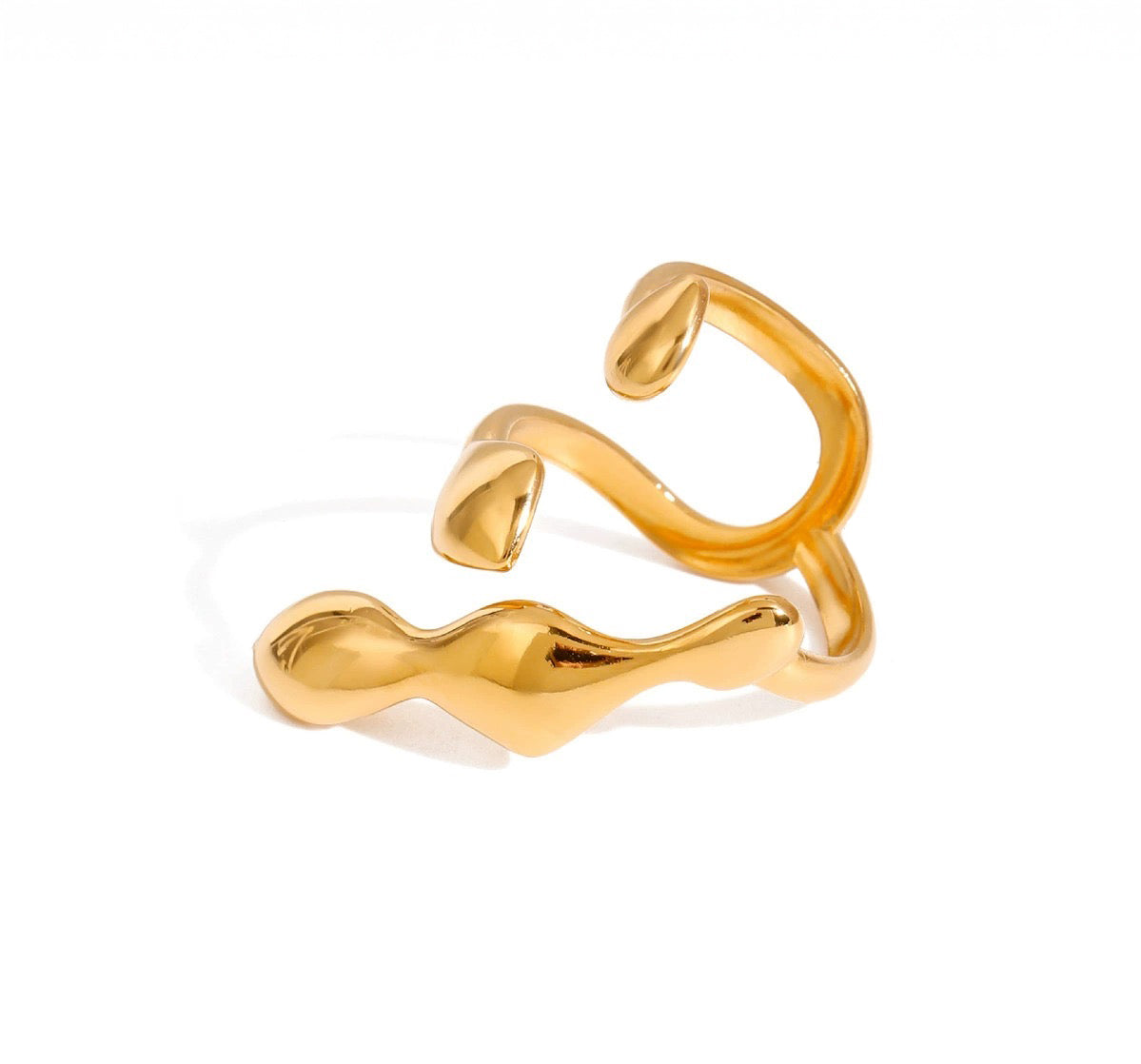 Scarlet Sculpt Ring