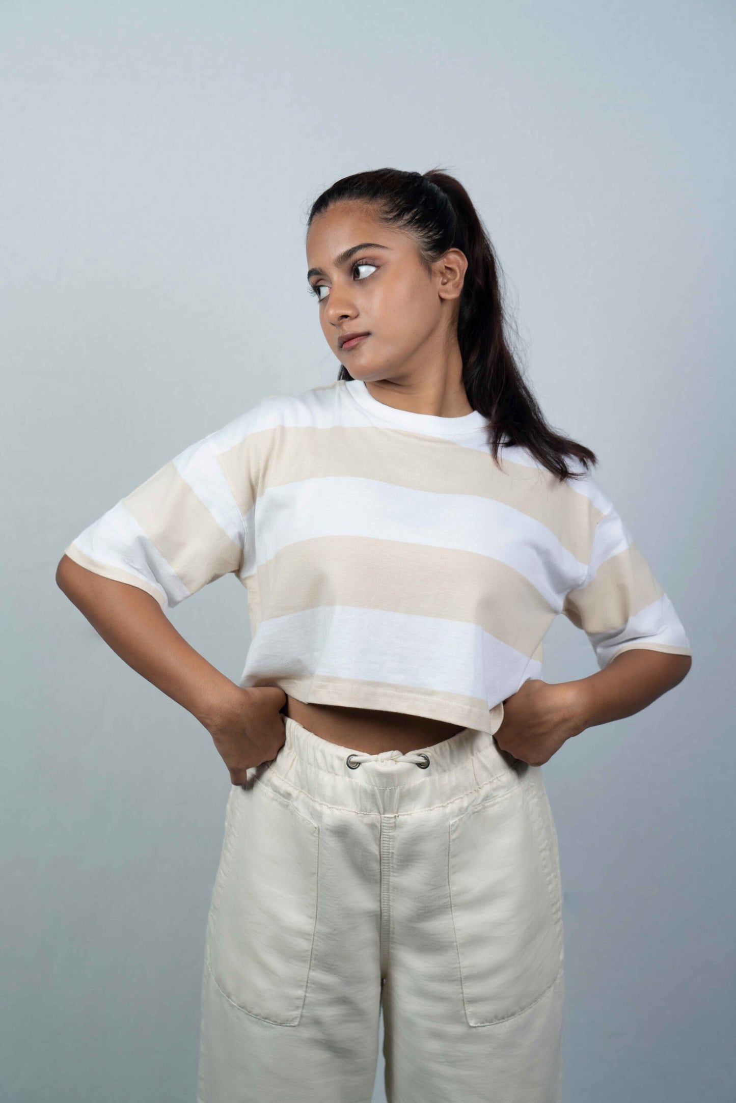 RELAXED CROP T-SHIRT